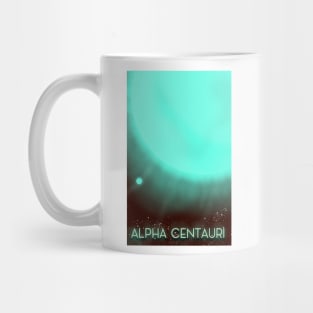 Alpha Centauri Space Art Mug